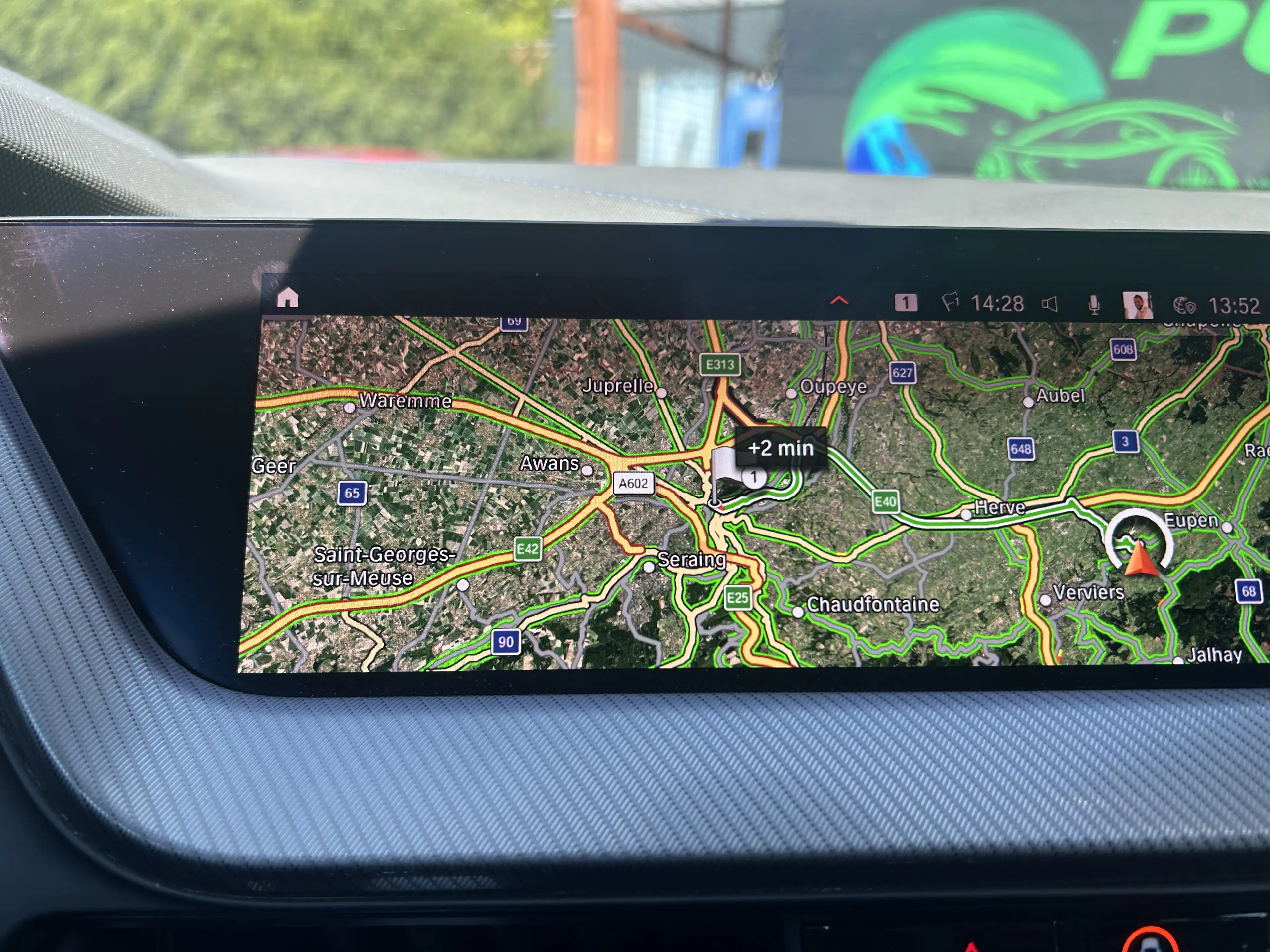 BMW 216 Gran Coupé 216D 115 CV BOITE AUTO PACK M GPS SIEGE CHAUFFANT AIRCO GARANTIE 12 MOIS — photo 12