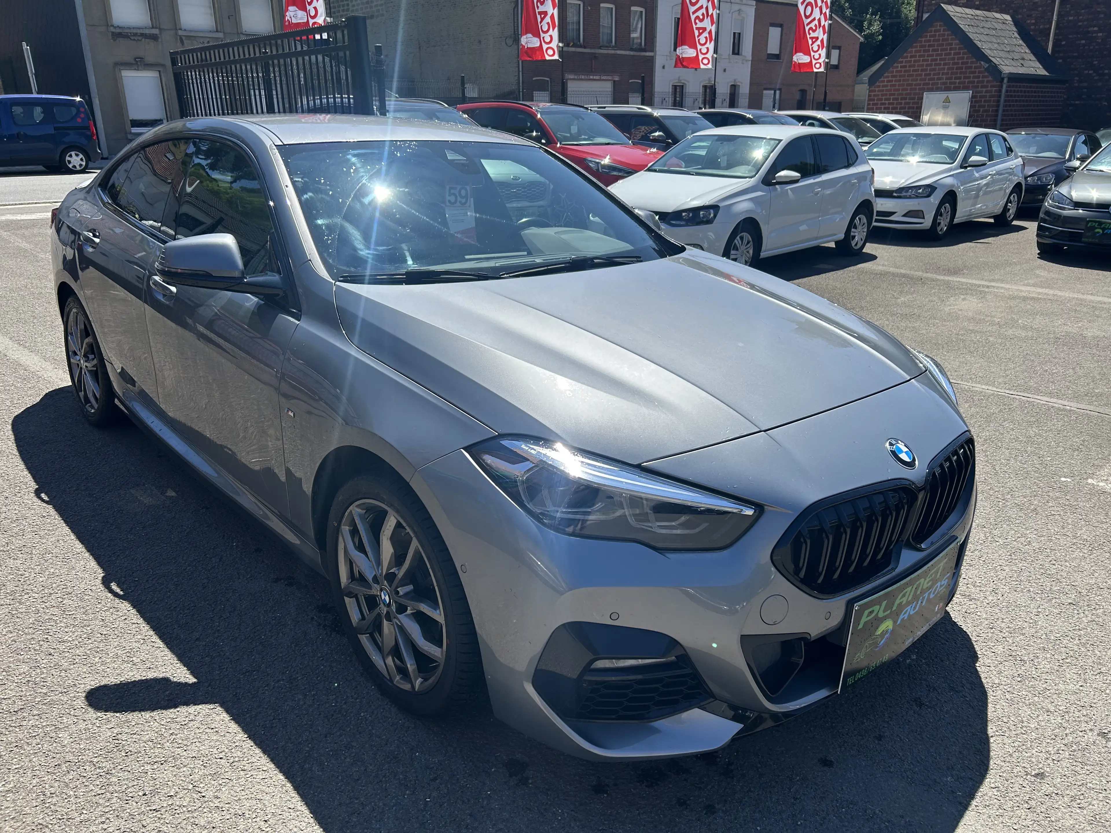 BMW 216 Gran Coupé 216D 115 CV BOITE AUTO PACK M GPS SIEGE CHAUFFANT AIRCO GARANTIE 12 MOIS — photo 3