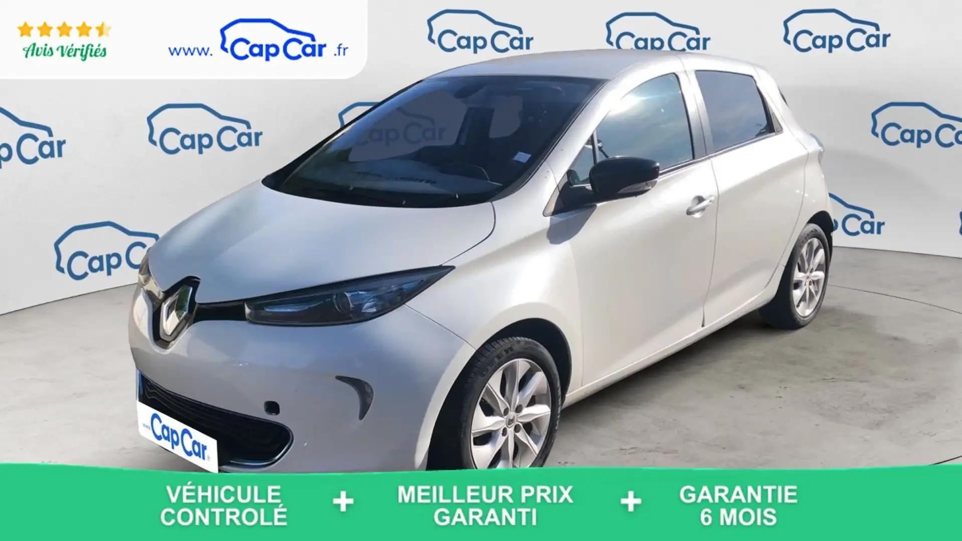 Renault ZOE 1 88 22KW/h Zen - Automatique Blanc - 1
