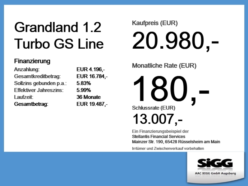 Opel Grandland 1.2 Turbo GS Line wenig KM Automatik — photo 4