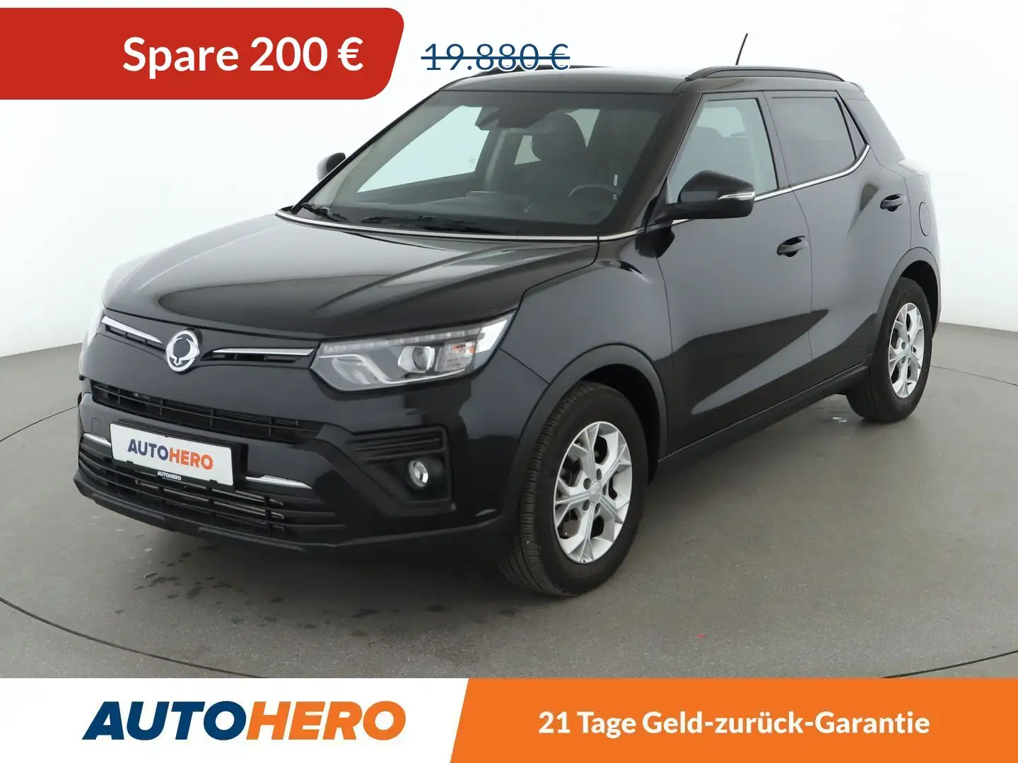 SsangYong Tivoli 1.5 T-GDI Amber 4x2 Aut*NAVI*TEMPO*CAM*PDC*SHZ* Noir - 1