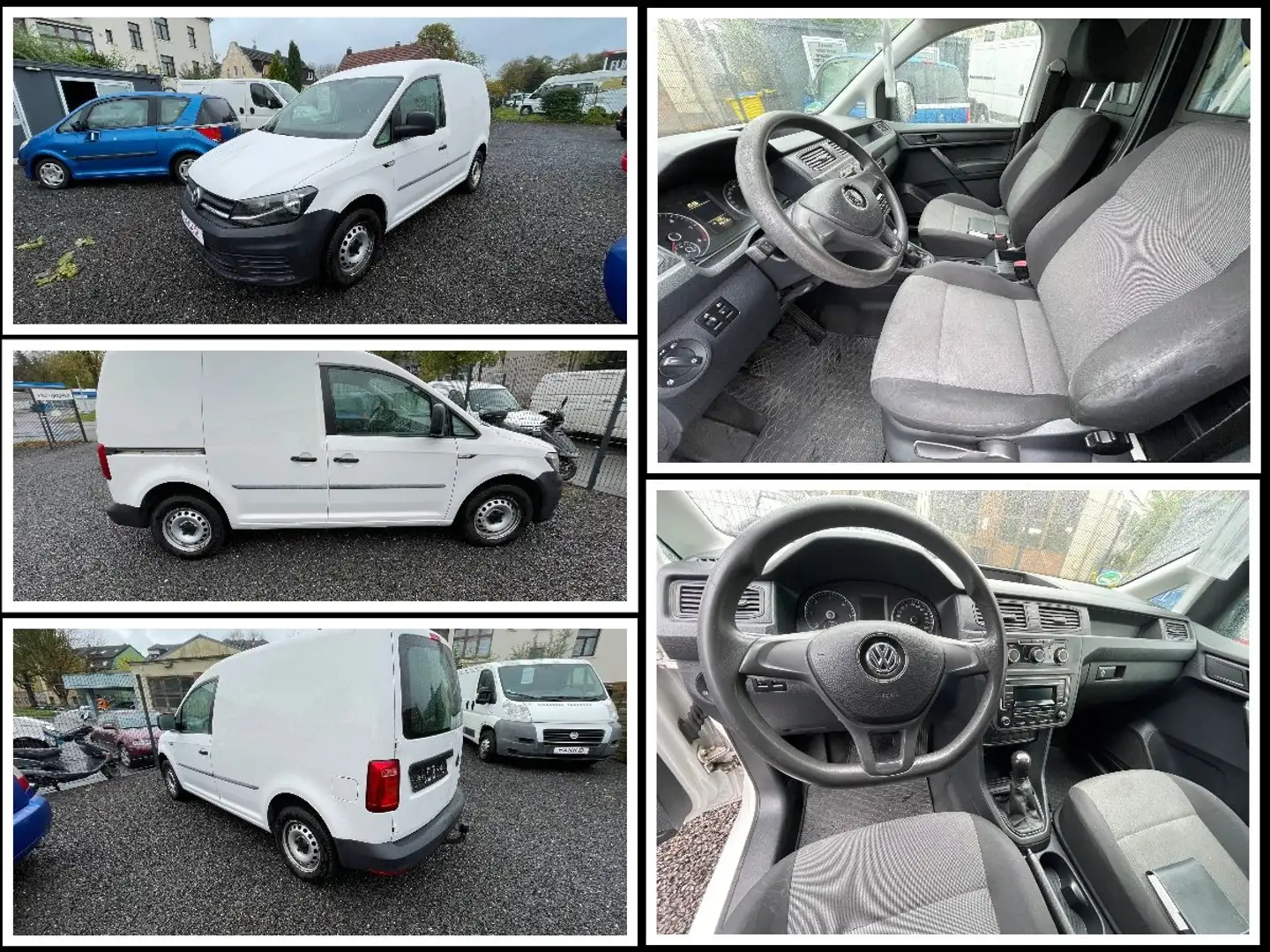 Volkswagen Caddy 2.0 TDI Nfz Kasten EcoProfi Euro 6 BMT! Weiß - 1