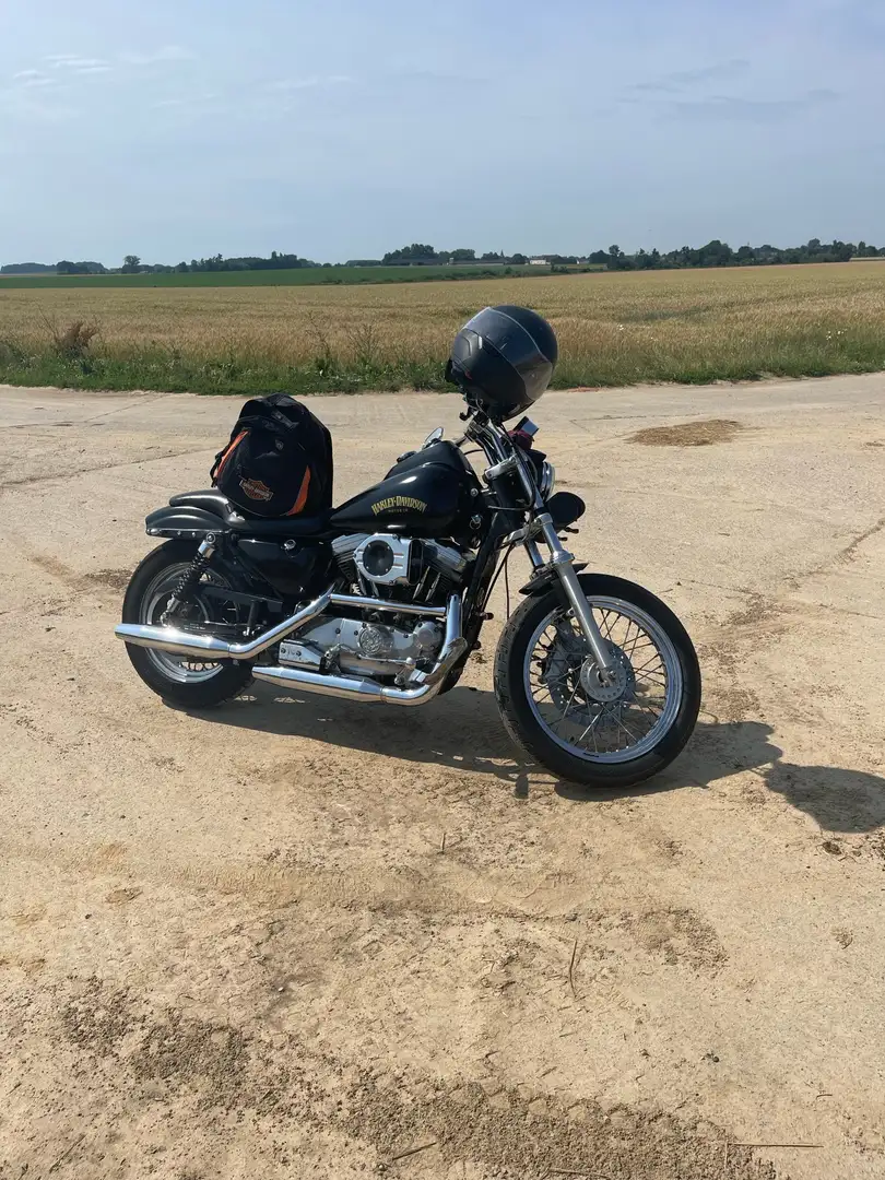 Harley-Davidson Sportster 883 modifier avec different  comosant de qualites Zwart - 1
