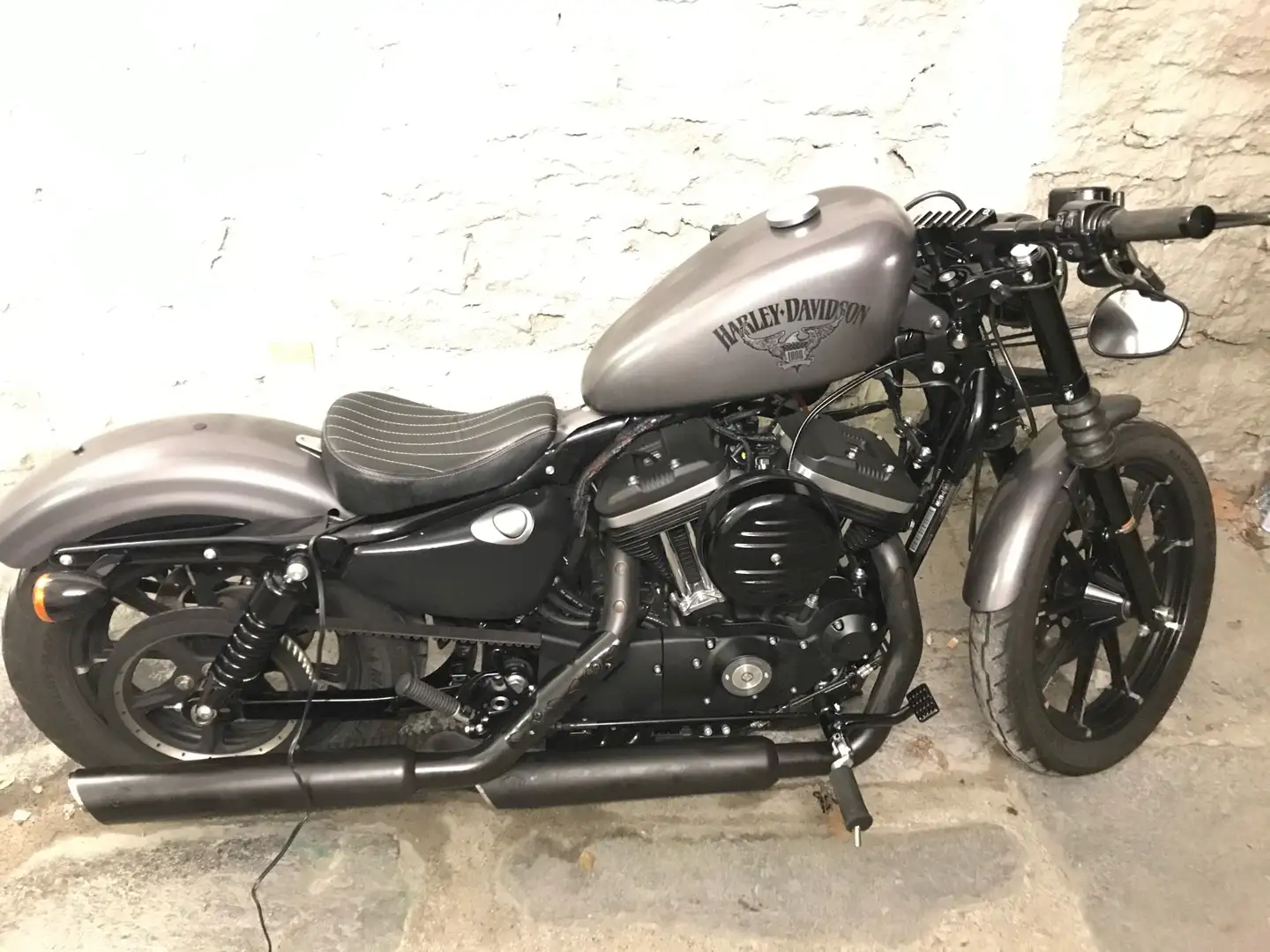 Harley-Davidson Iron 883 XL 883N srebrna - 1