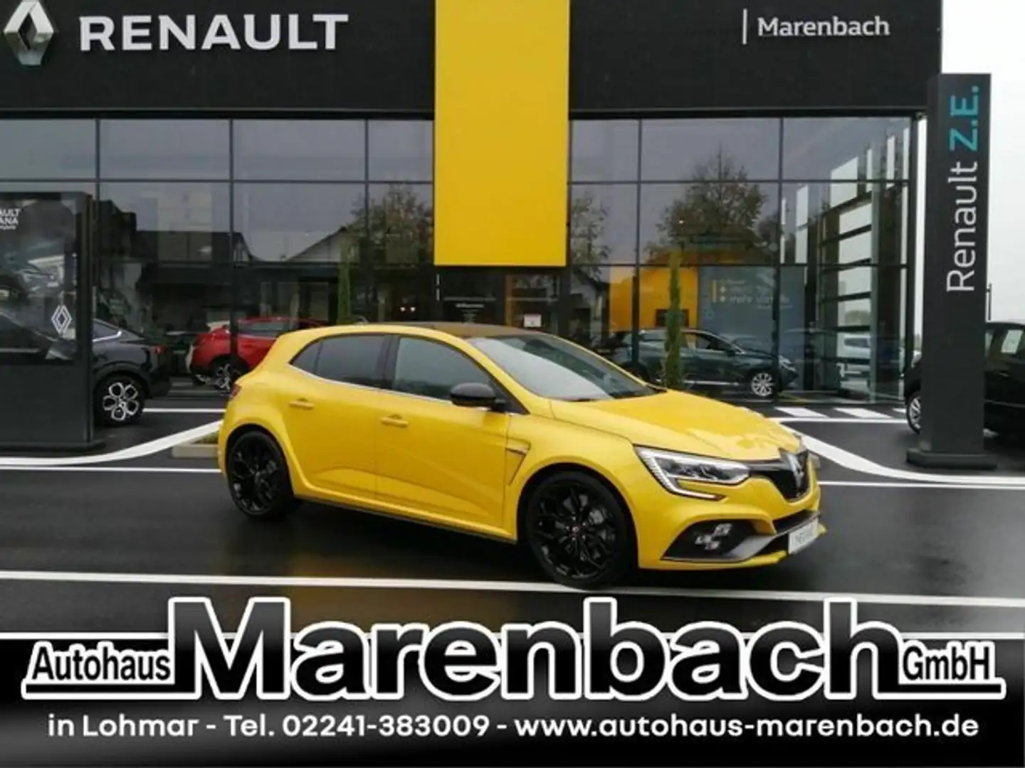 Renault Megane R.S. TCe 300 EDC + RS Monitor + Sportsitz Gelb - 1