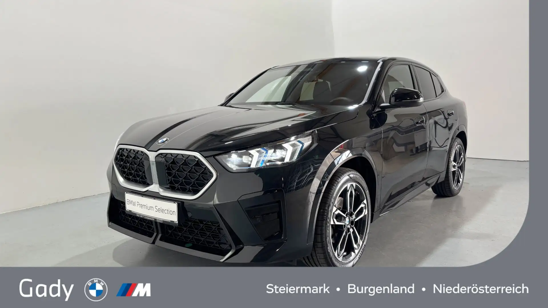 BMW X2 20d xDrive Schwarz - 1