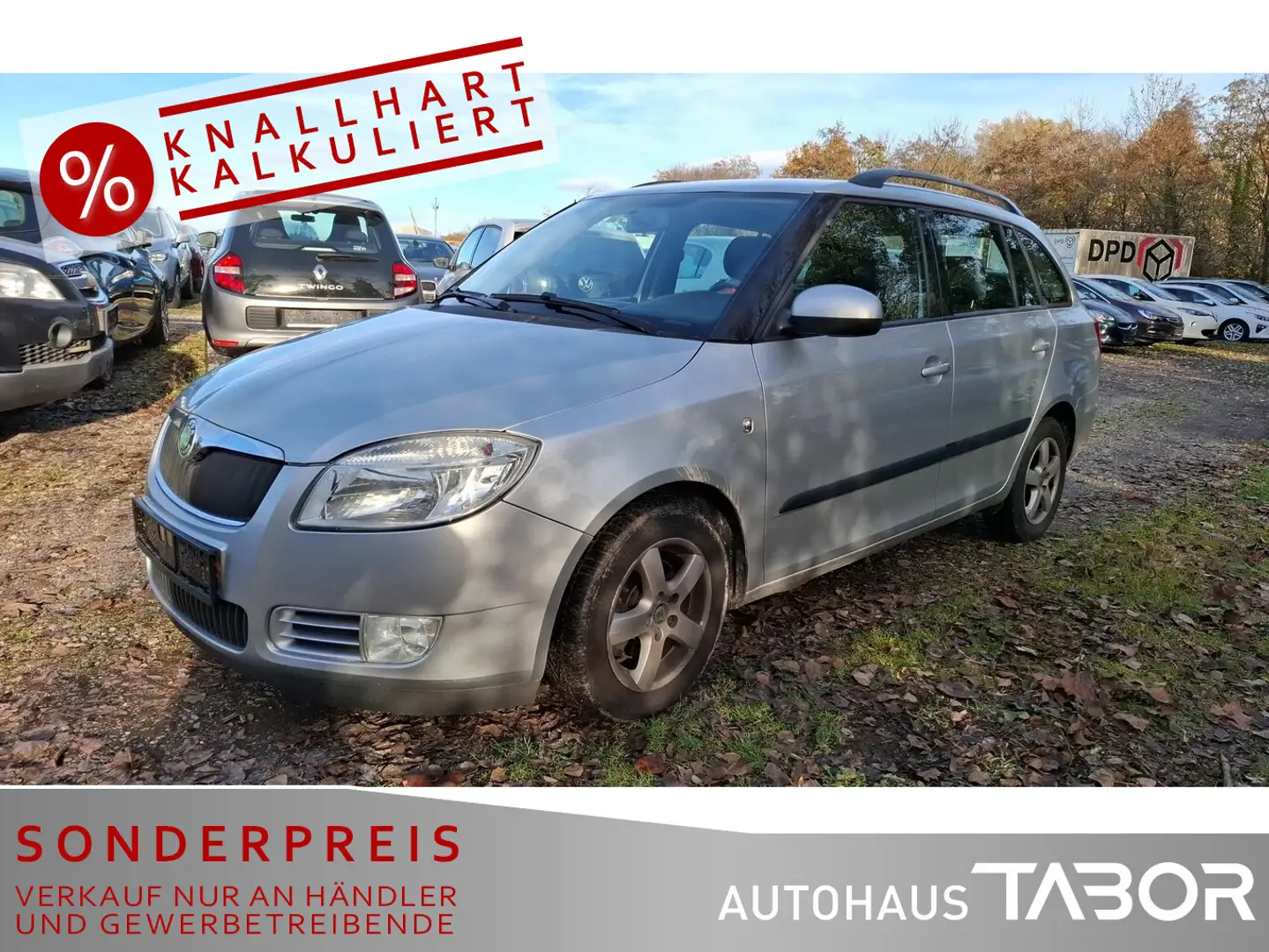 Skoda Fabia Combi 1.4 TDI Klima LM GRA RadioCD Grau - 1
