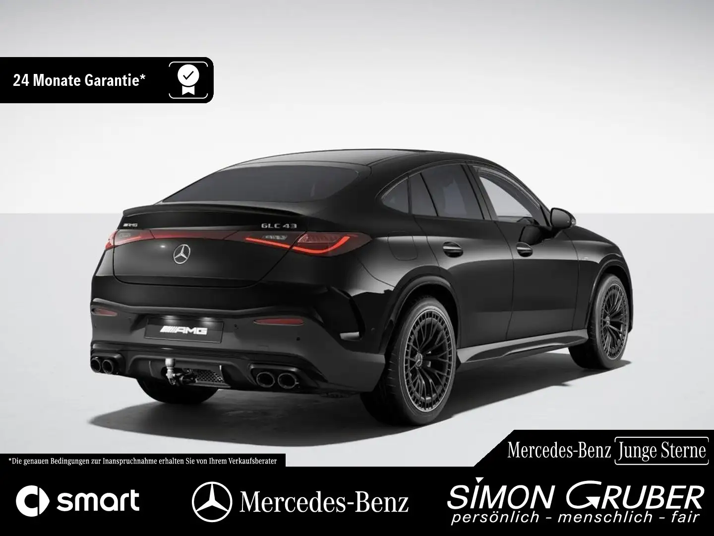 Mercedes-Benz GLC 43 AMG GLC 43 4M AMG Coupé HUD HAL Burm Pano AHK Schwarz - 2