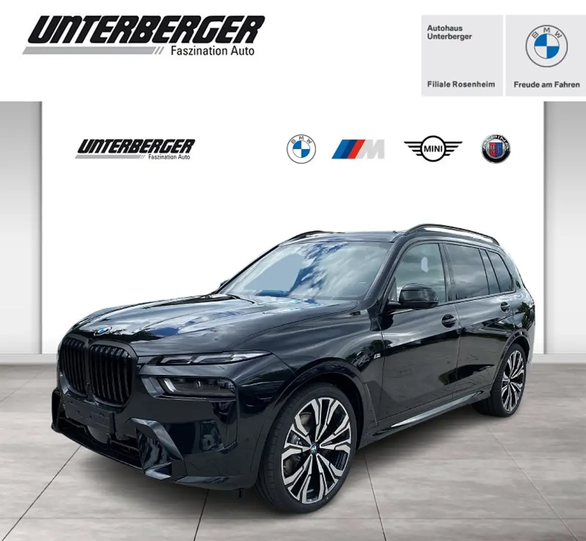 BMW X7 xDrive40d M Sportpaket Head-Up HK HiFi DAB Černá - 1