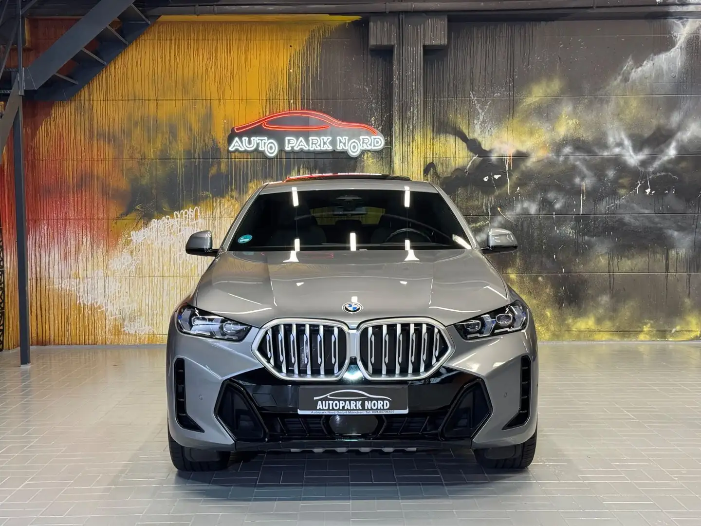 BMW X6 30d xDrive M Sport~PANO~HUD~BELÜFTUNG~LIFT Gris - 2