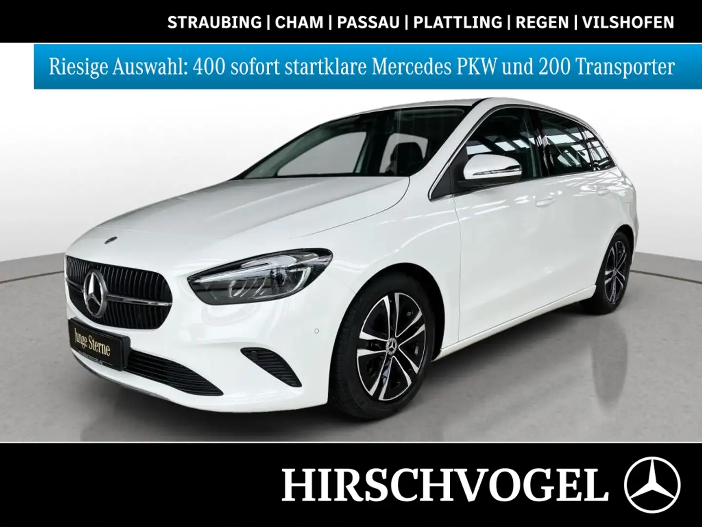 Mercedes-Benz B 180 Progressive Line+Standhzg+MBUX+Navi-Pr+LED Weiß - 1