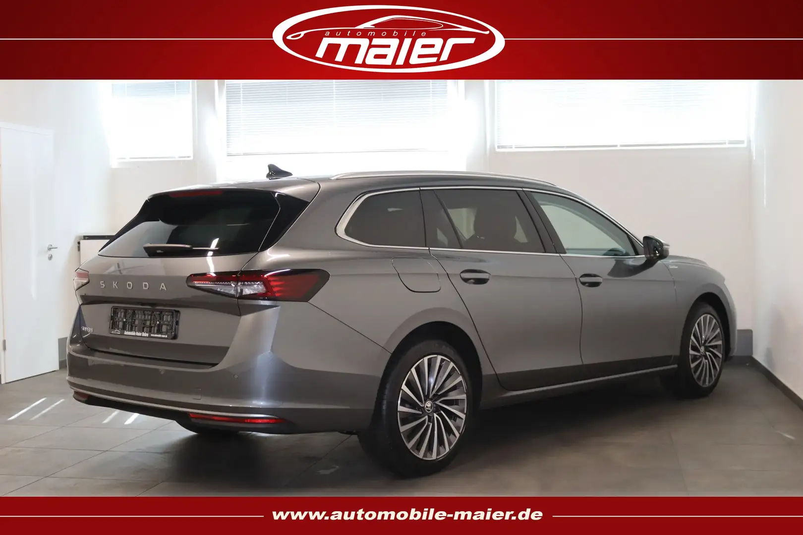Skoda Superb 2.0 TDI L&K Canton-Massage-LED-AHK-KESSY- Grau - 2