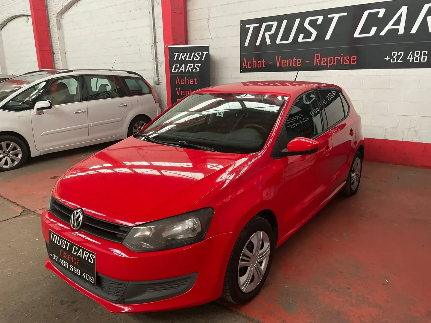 Volkswagen Polo Polo 1.2i Black Edition 12 MOiS DE GARANTIE Rood - 2