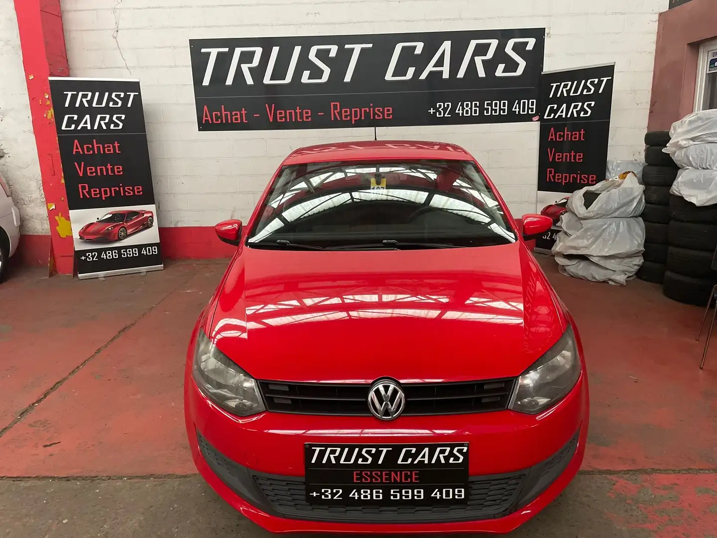 Volkswagen Polo Polo 1.2i Black Edition 12 MOiS DE GARANTIE Rood - 1