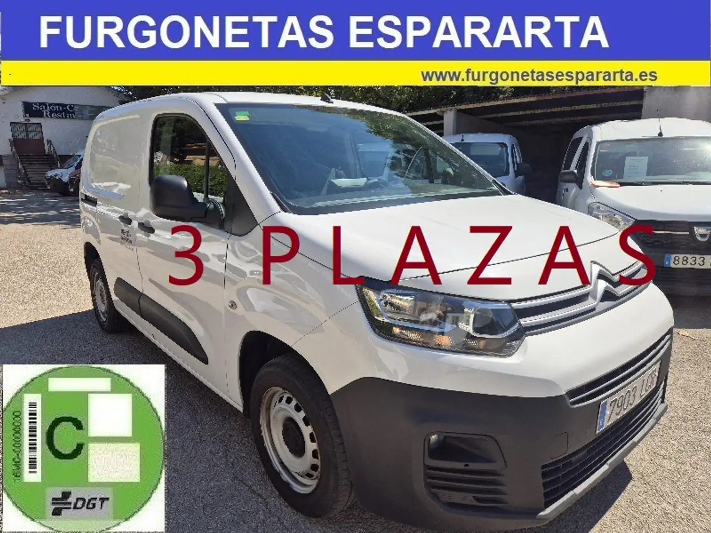 Citroen Berlingo Van BlueHDi S&S Talla M Club 100 Blanco - 1