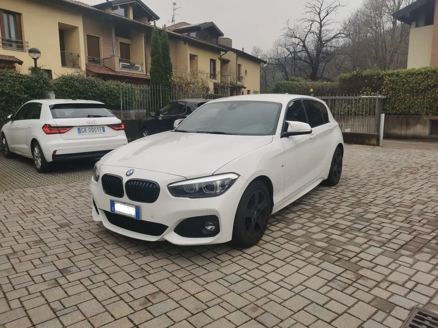 BMW 118 Serie 1 F/20-21 2015 118d 5p Msport Bianco - 1