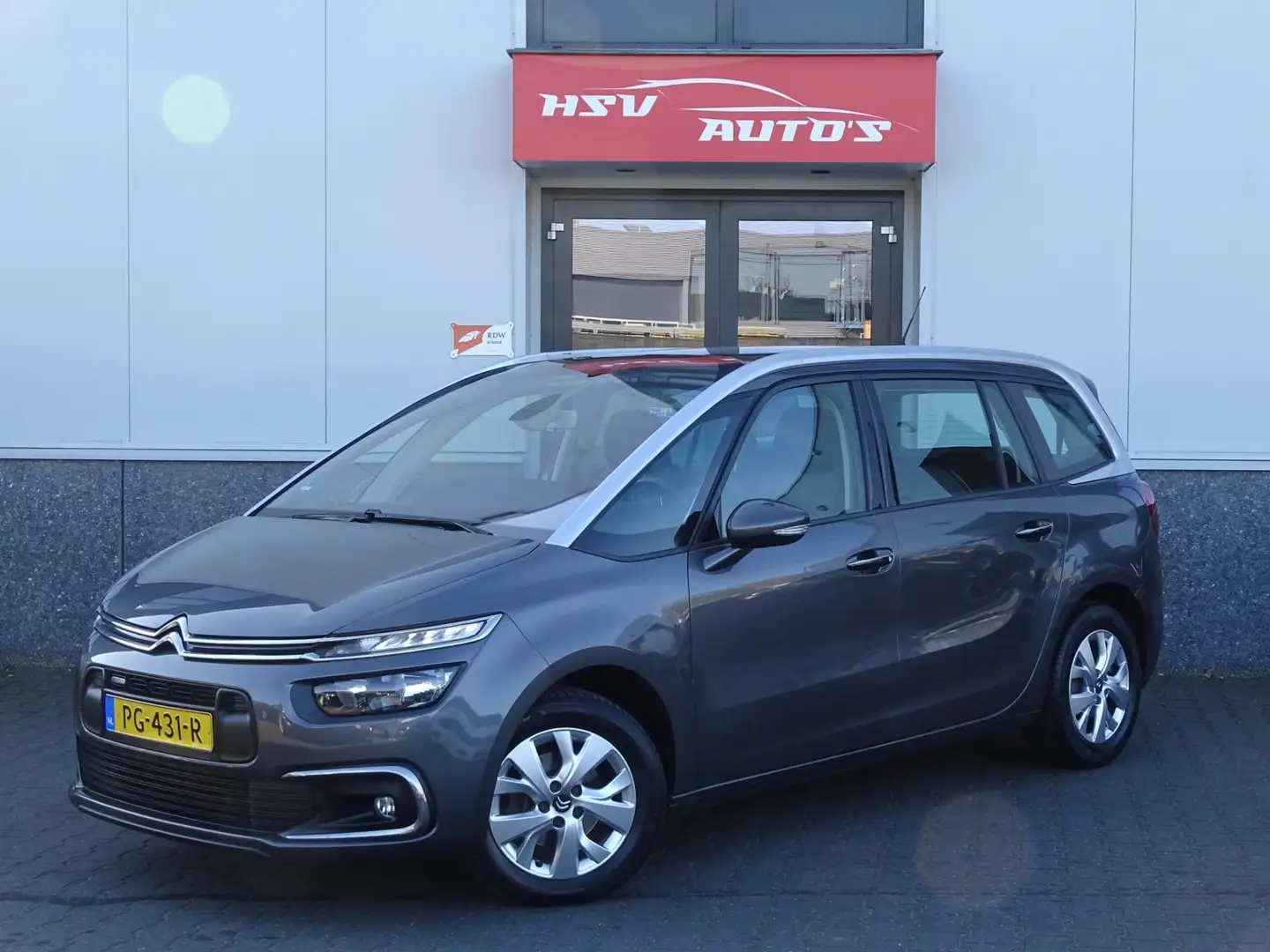 Citroen Grand C4 Picasso 1.2 PureTech Business 7p navi LM airco org NL Gris - 1