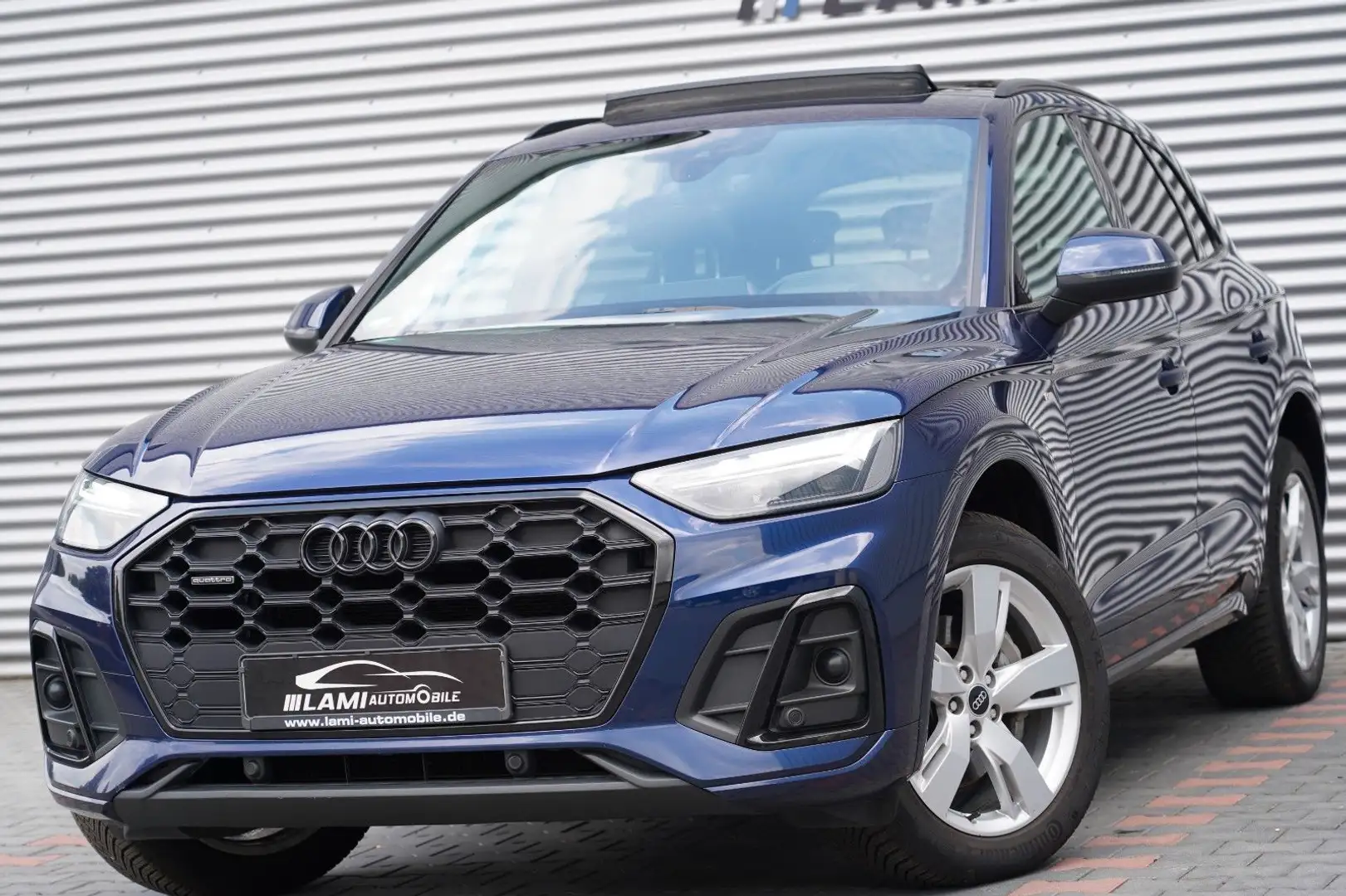 Audi Q5 40TDI quattro S line NAPPA PANO AHK HUD KEY Azul - 1