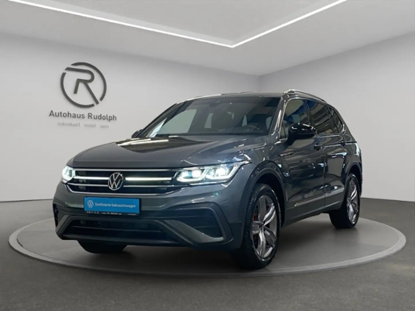 Volkswagen Tiguan Allspace 1.5 TSI Move / 7-Sitzer ACC LED Grau - 2