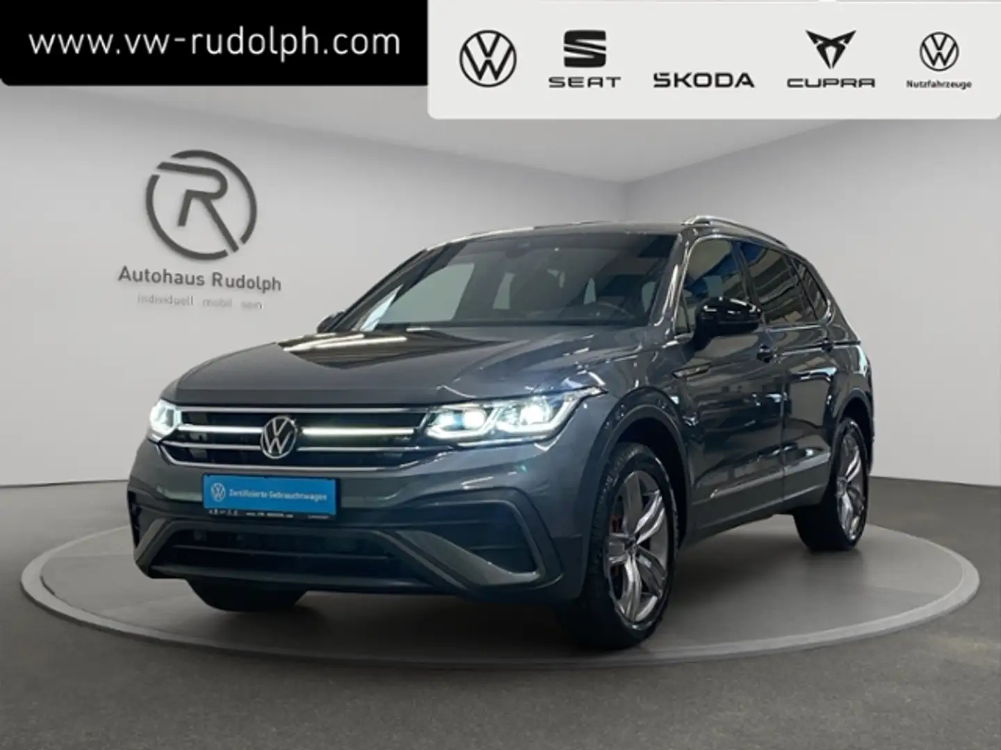 Volkswagen Tiguan Allspace 1.5 TSI Move / 7-Sitzer ACC LED Grau - 1