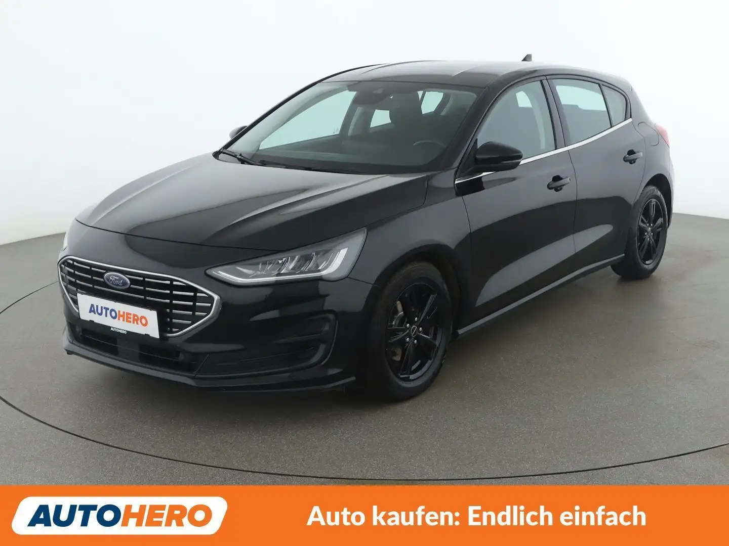 Ford Focus 1.5 EcoBlue TDCi Titanium Schwarz - 1