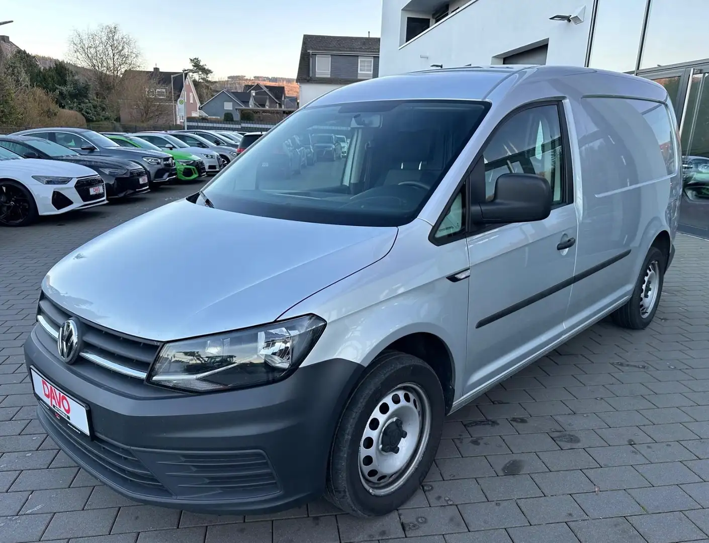 Volkswagen Caddy Maxi Nfz 2.0 TDI Kasten/Navi/Klima Argintiu - 2