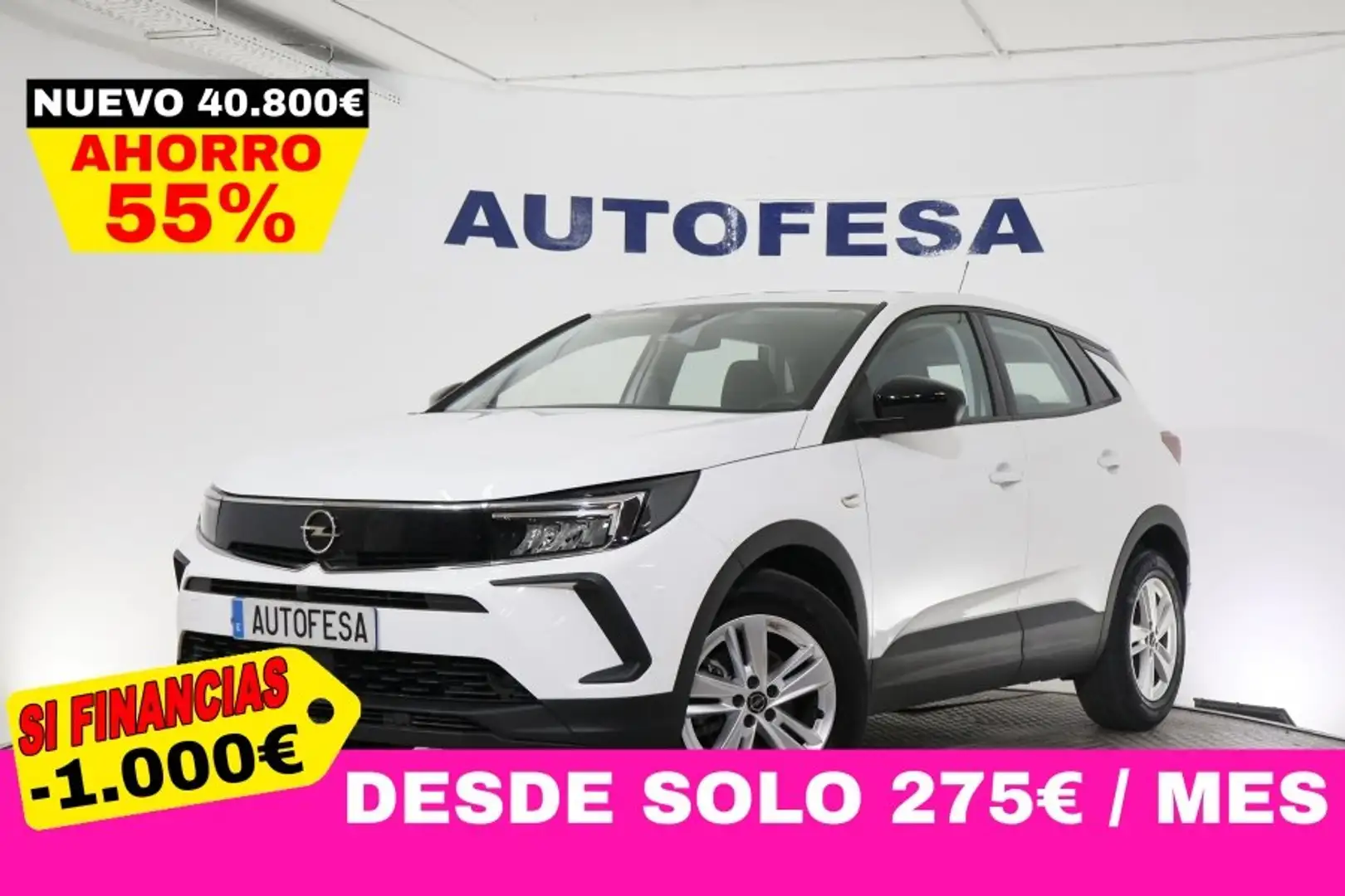 Opel Grandland X 1.2 T 130CV 5P # IVA DEDUCIBLE Blanco - 1