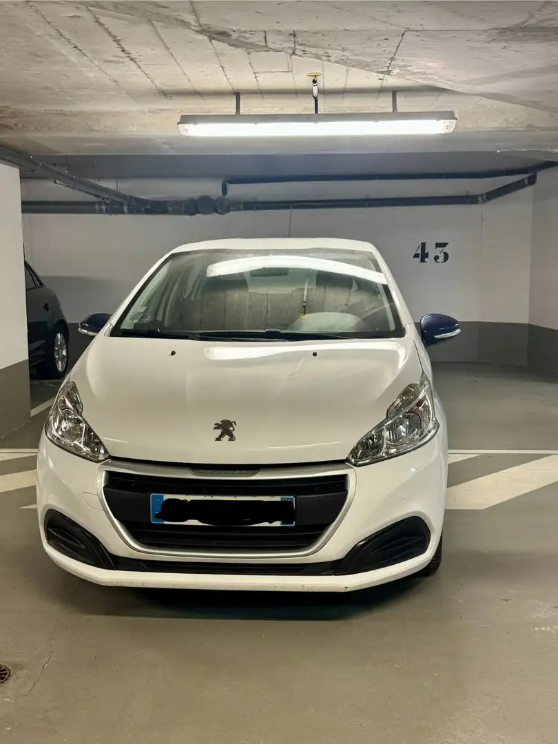 Peugeot 208 1.2 PureTech 68ch BVM5 Like Blanc - 2