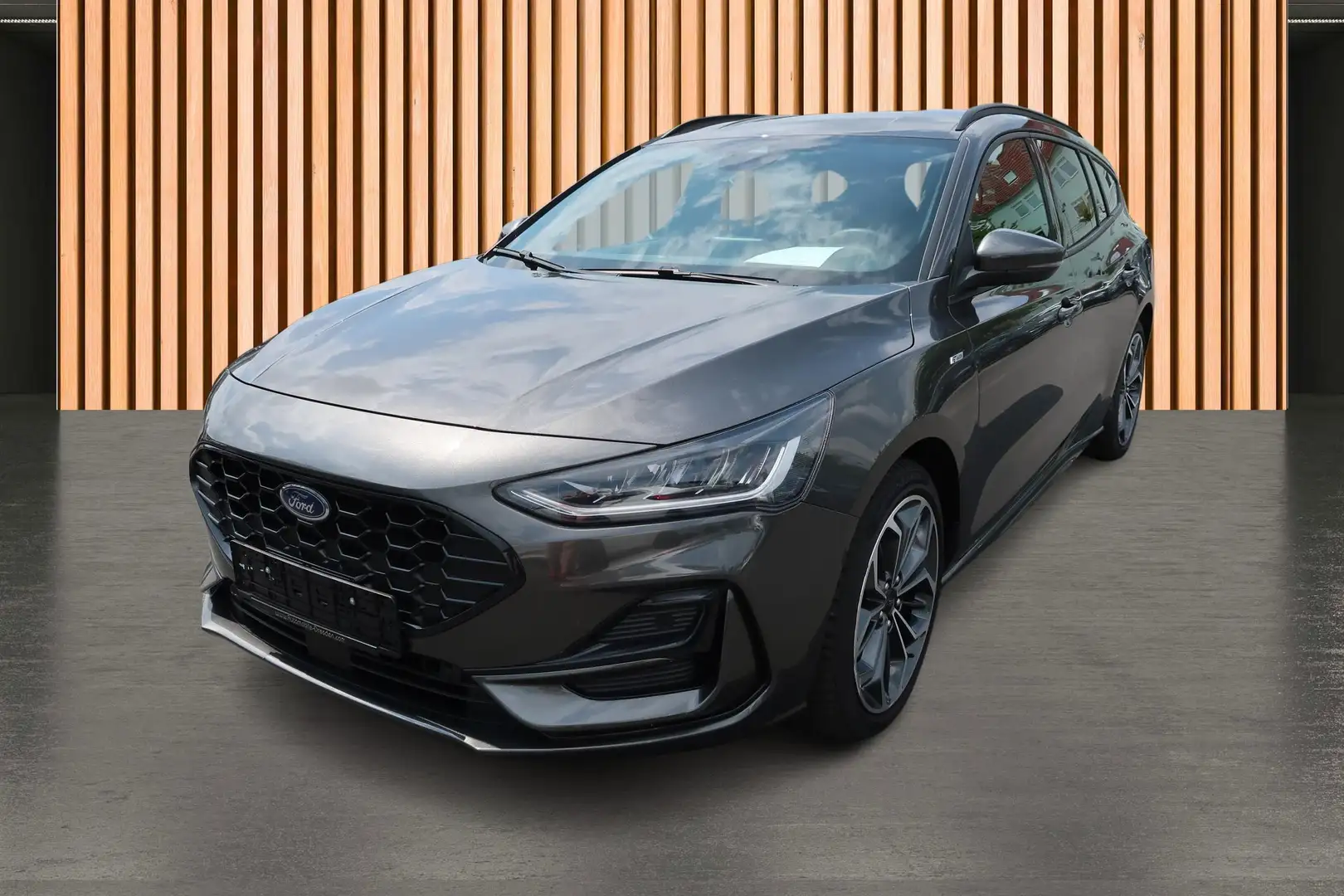 Ford Focus Turnier 1.0 EcoBoost ST-Line*ACC* Gris - 2