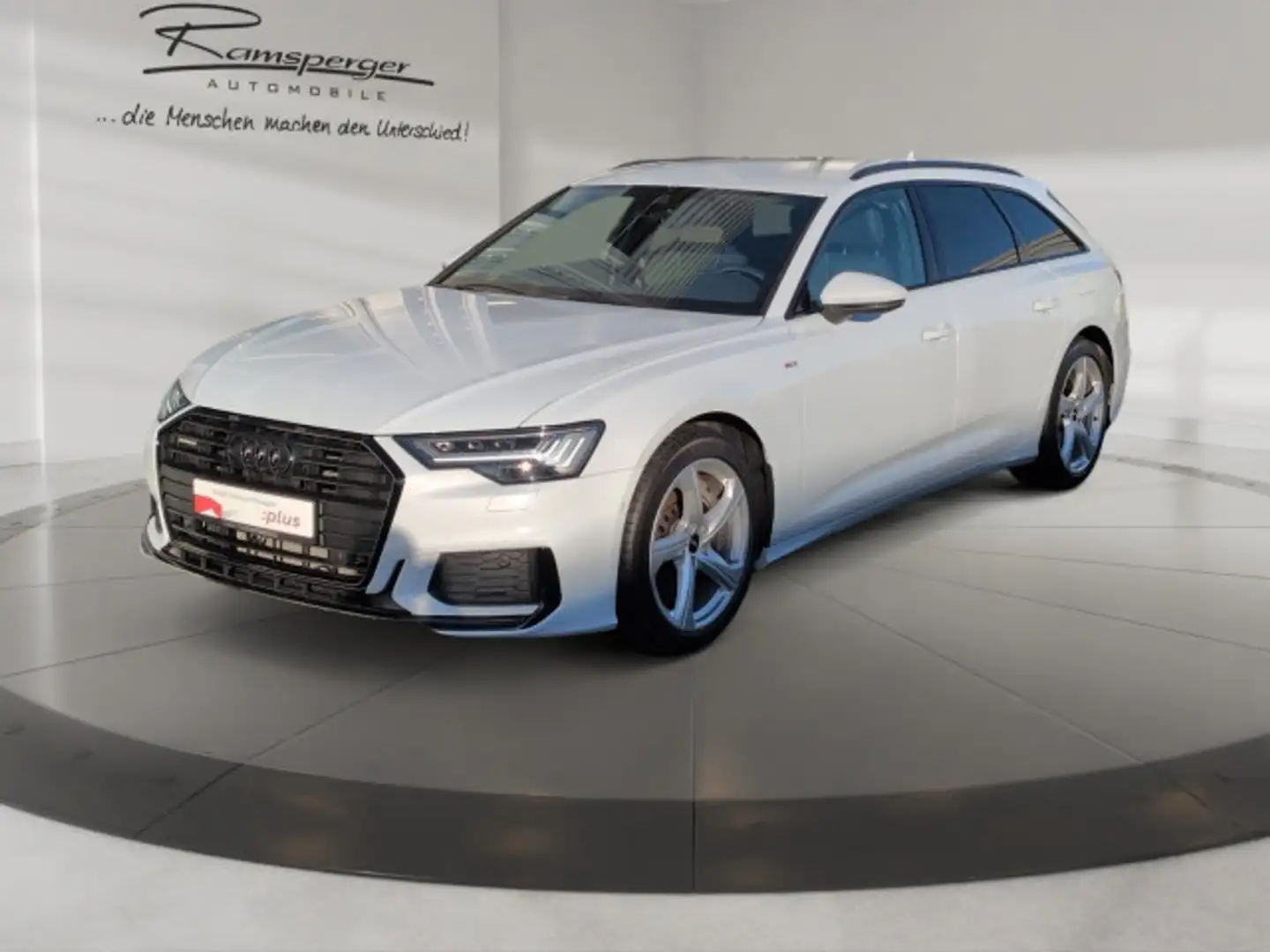 Audi A6 sport 50 TFSI e quat.S line Matrix AHK Grau - 2