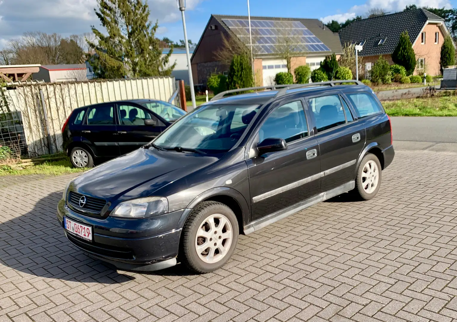 Opel Astra 1.6 Caravan TÜV-03-2026 Alufelgen Klima ZV-FB Grün - 1