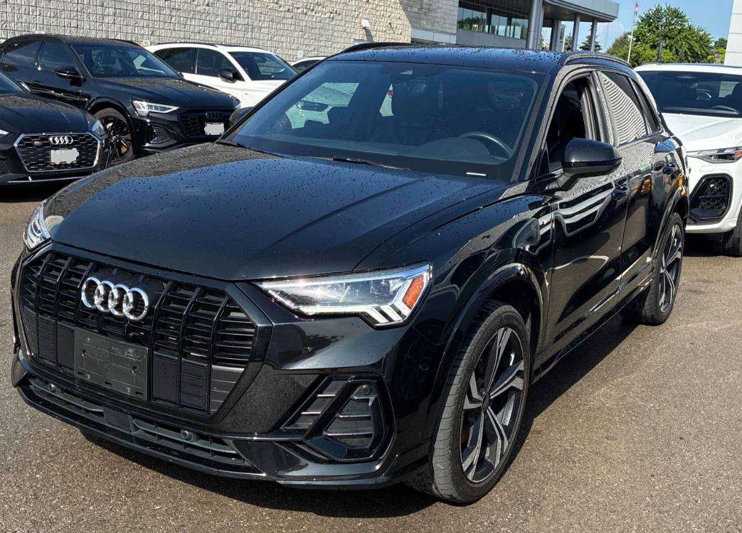 Black 2024 Audi Q3 SUV / Crossover All-Wheel Drive 8-Speed Automatic