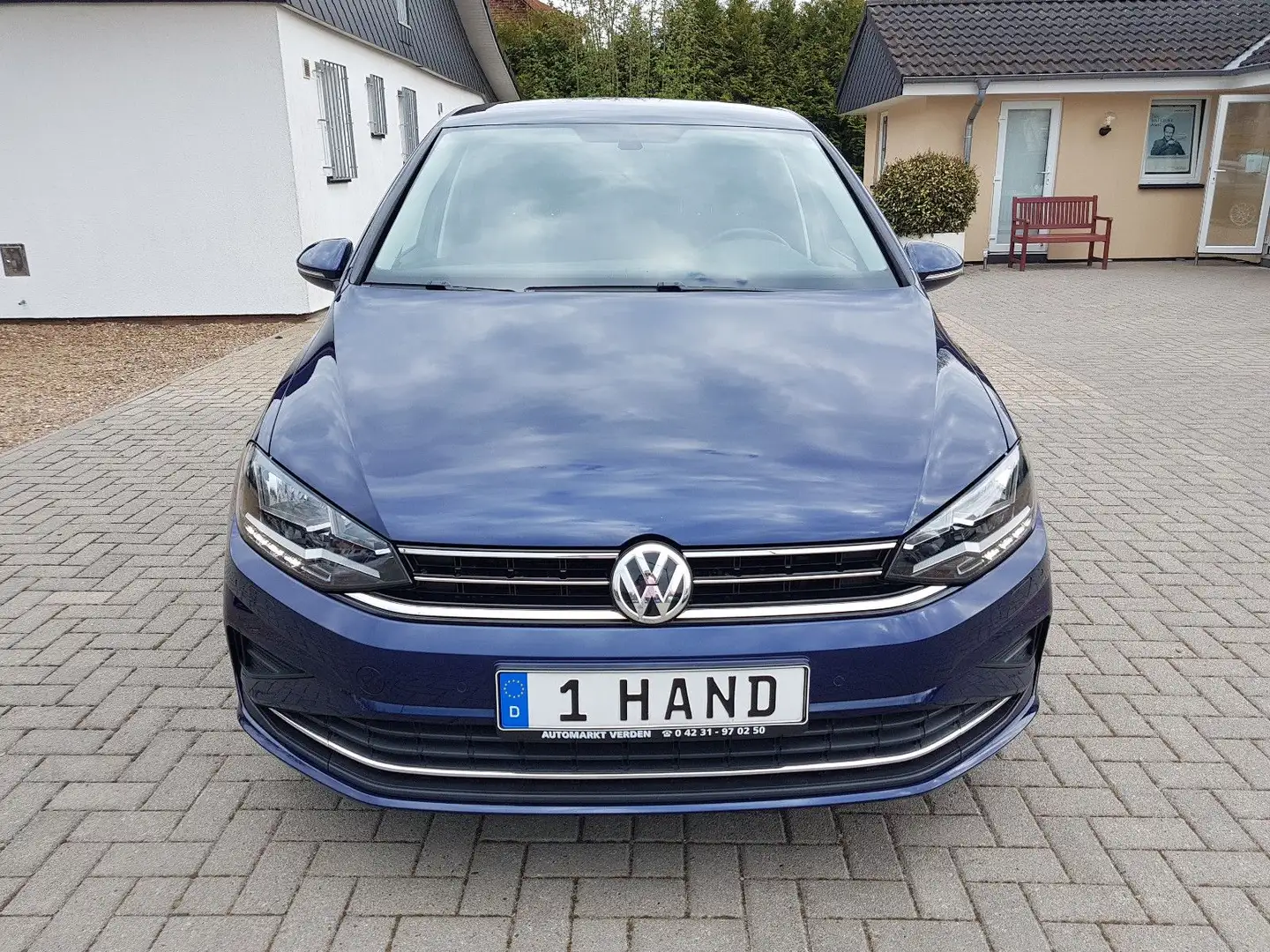 Volkswagen Golf Sportsvan VII Comfortline  1. Hd. NAVI  LED Blauw - 2