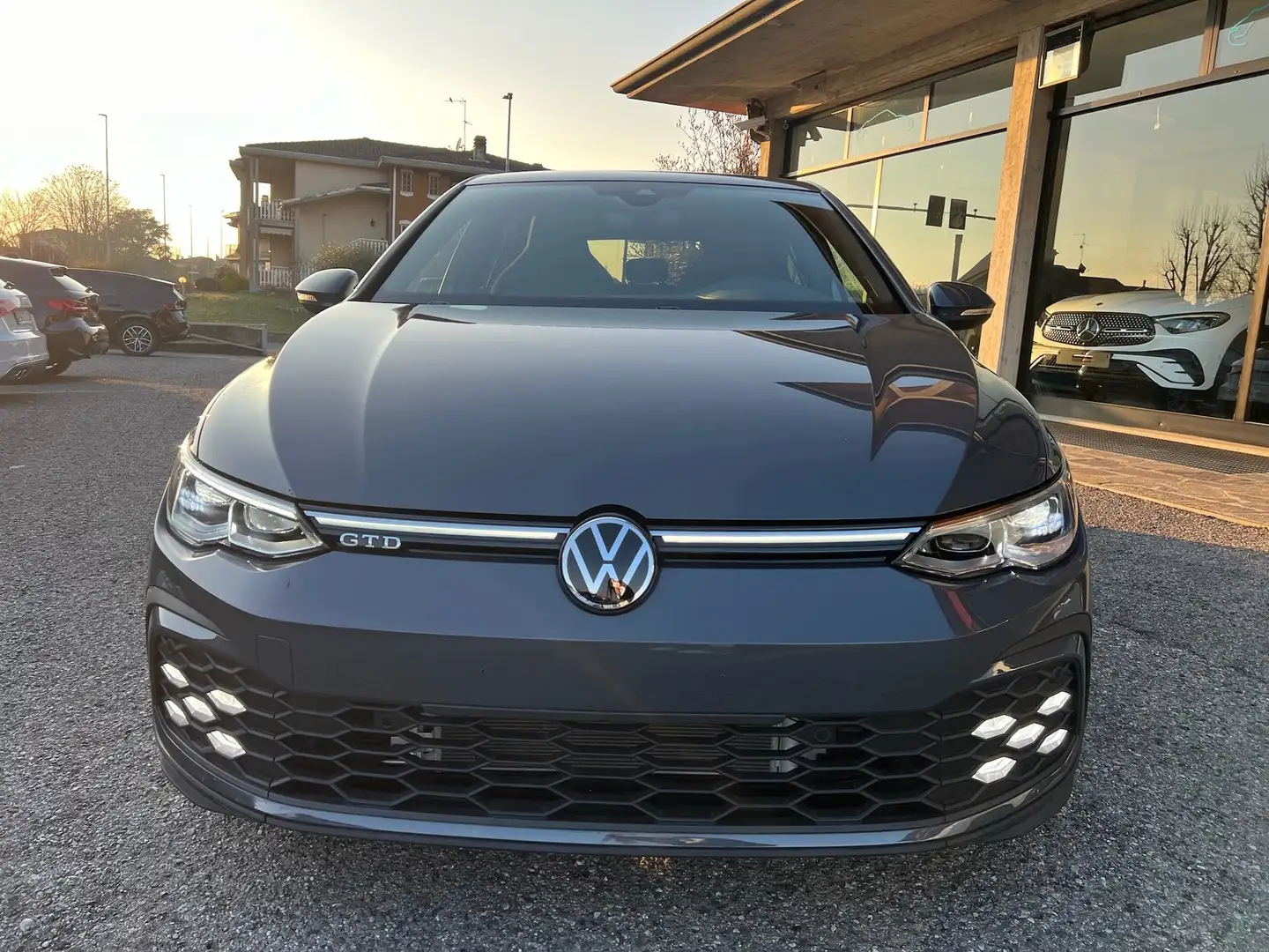 Volkswagen Golf 2.0 tdi GTD 200cv dsg ACC Navi Grigio - 2