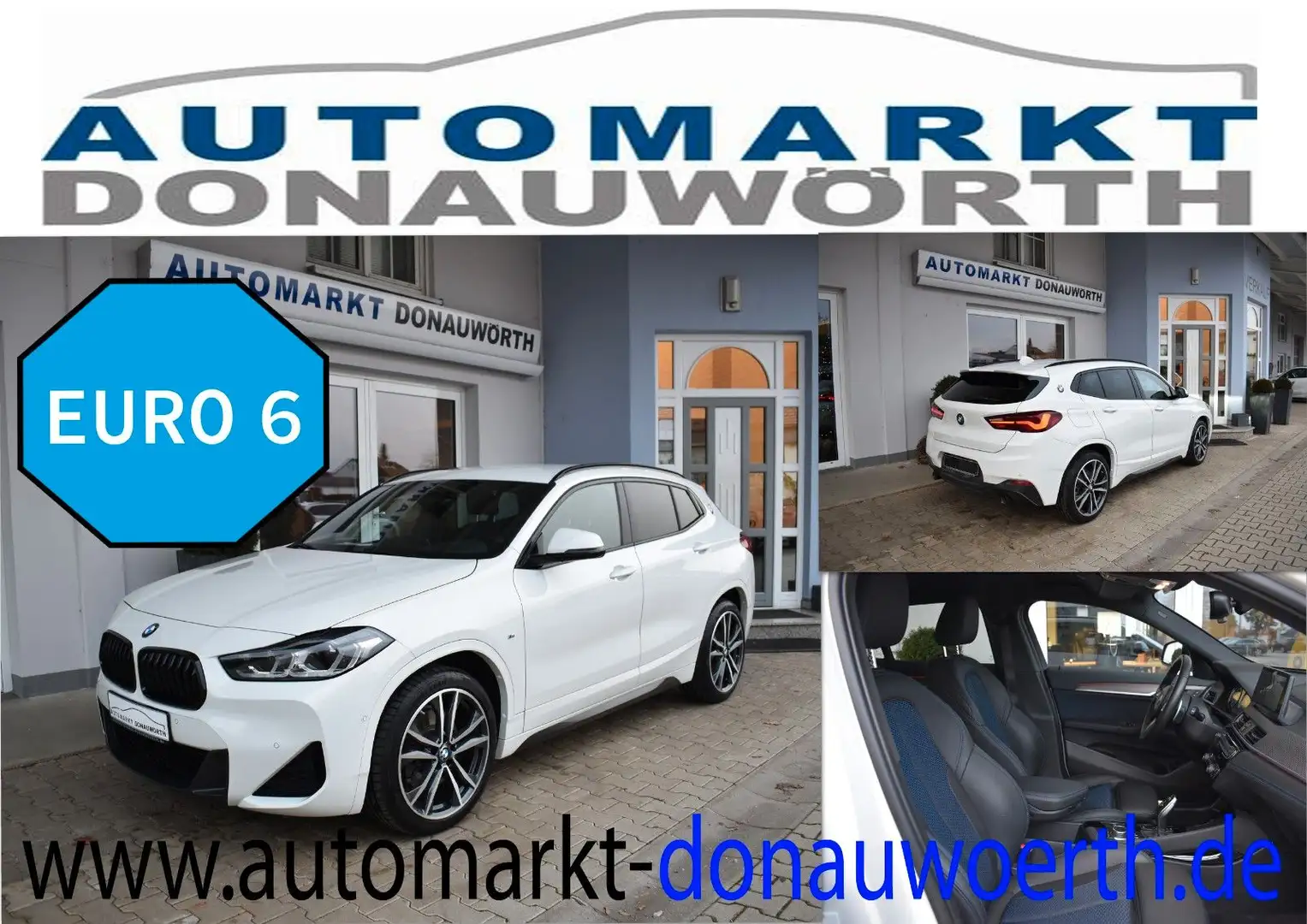 BMW X2 xDrive20i Aut. M Sport Navi AHK LED Keyless Bianco - 1