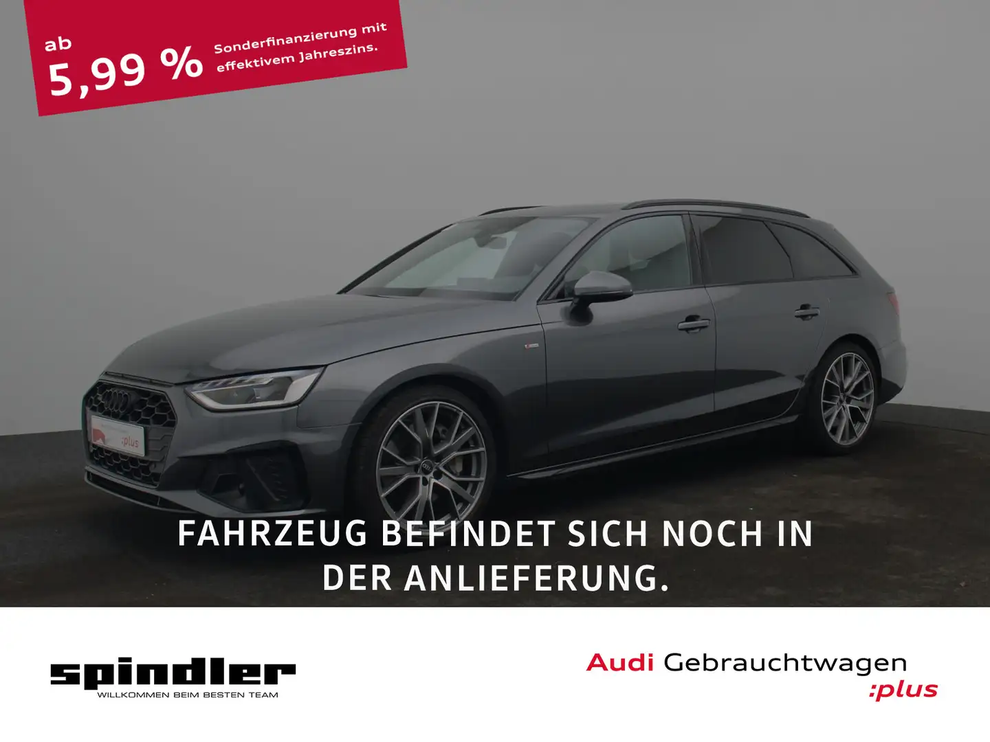 Audi A4 S-Line competition 45TFSI quattro / AHK Grau - 1