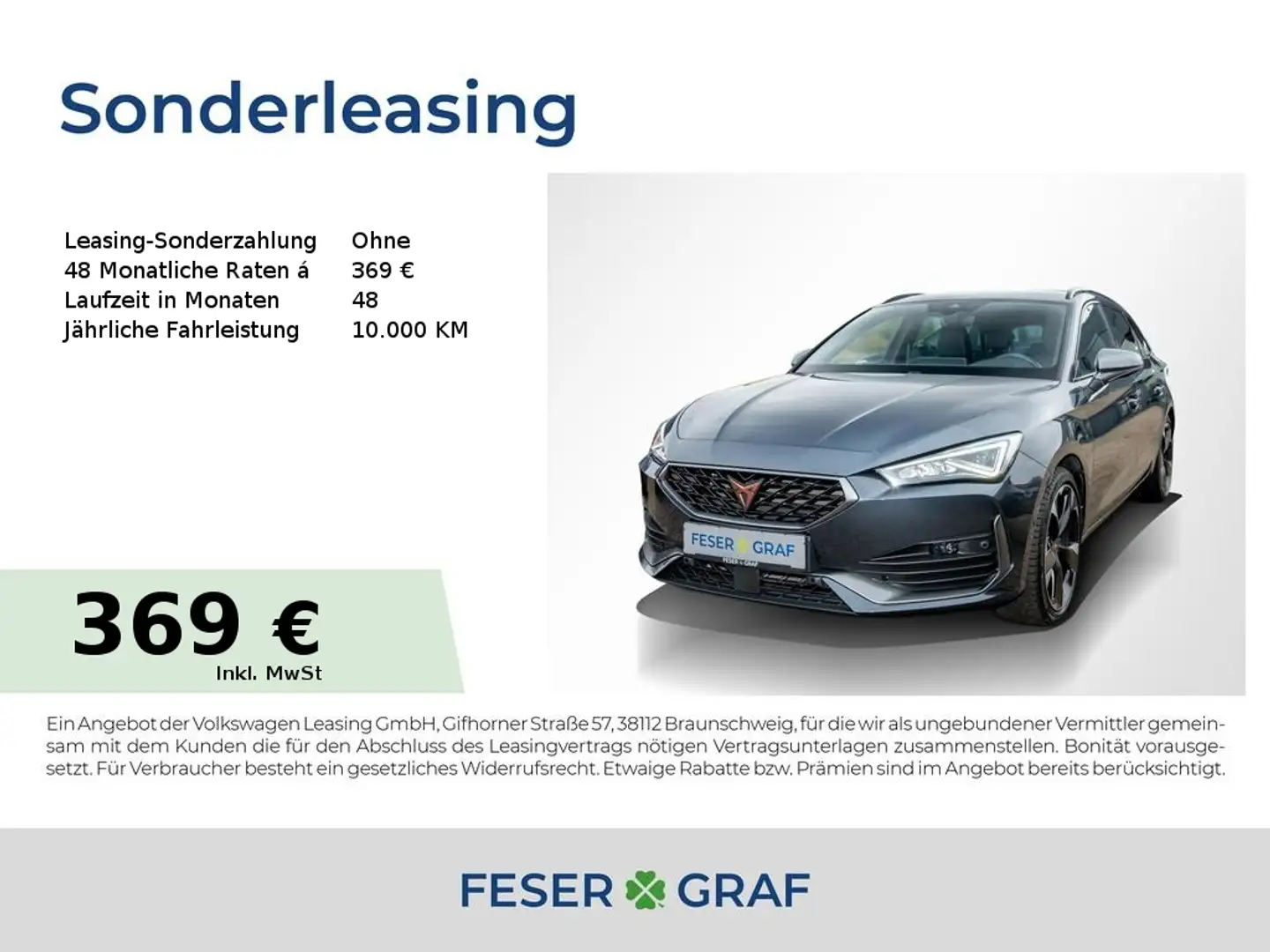 CUPRA Leon 2.0 TDI DSG LED/ASSISTENZ XL/NAVI/KAMERA - 1