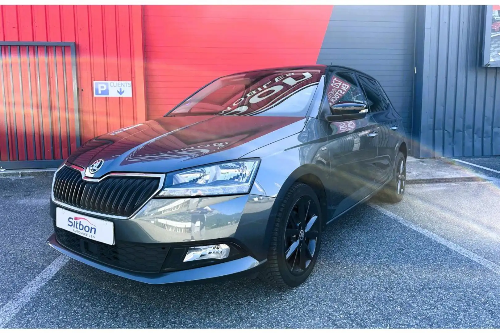 Skoda Fabia III 1.0TSI 95 Clever Gris - 2