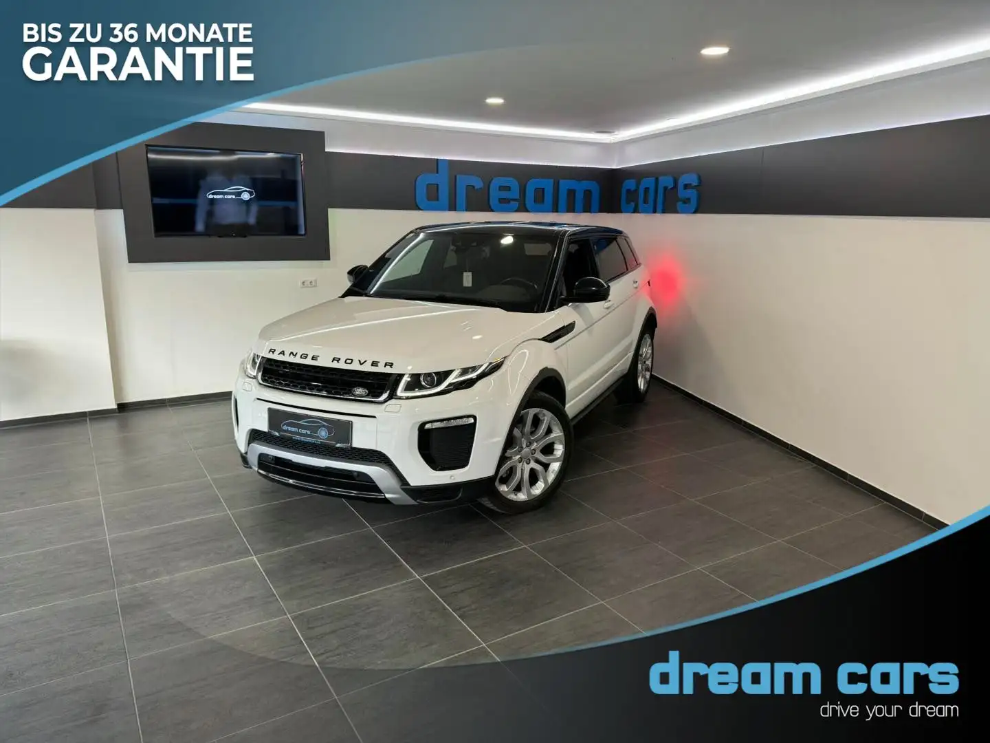Land Rover Range Rover Evoque 2,0 TD4 150 HSE Dynamic Aut. Weiß - 1