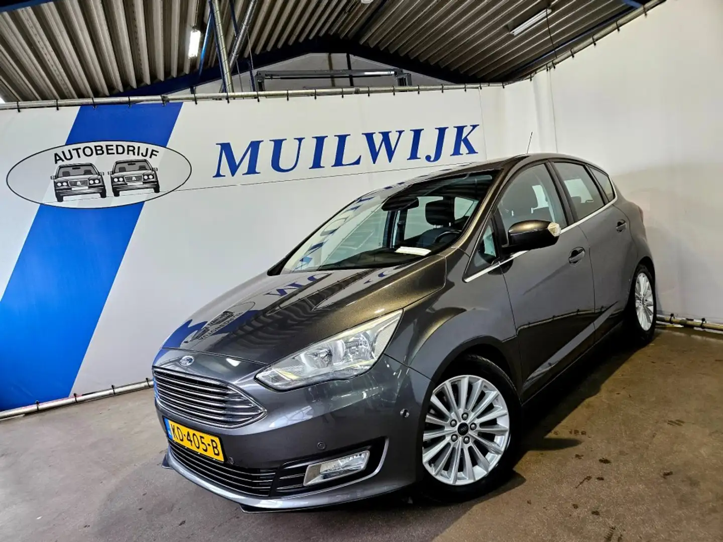 Ford C-Max 1.5 Titanium / Automaat / Navi / NL Auto Gris - 2