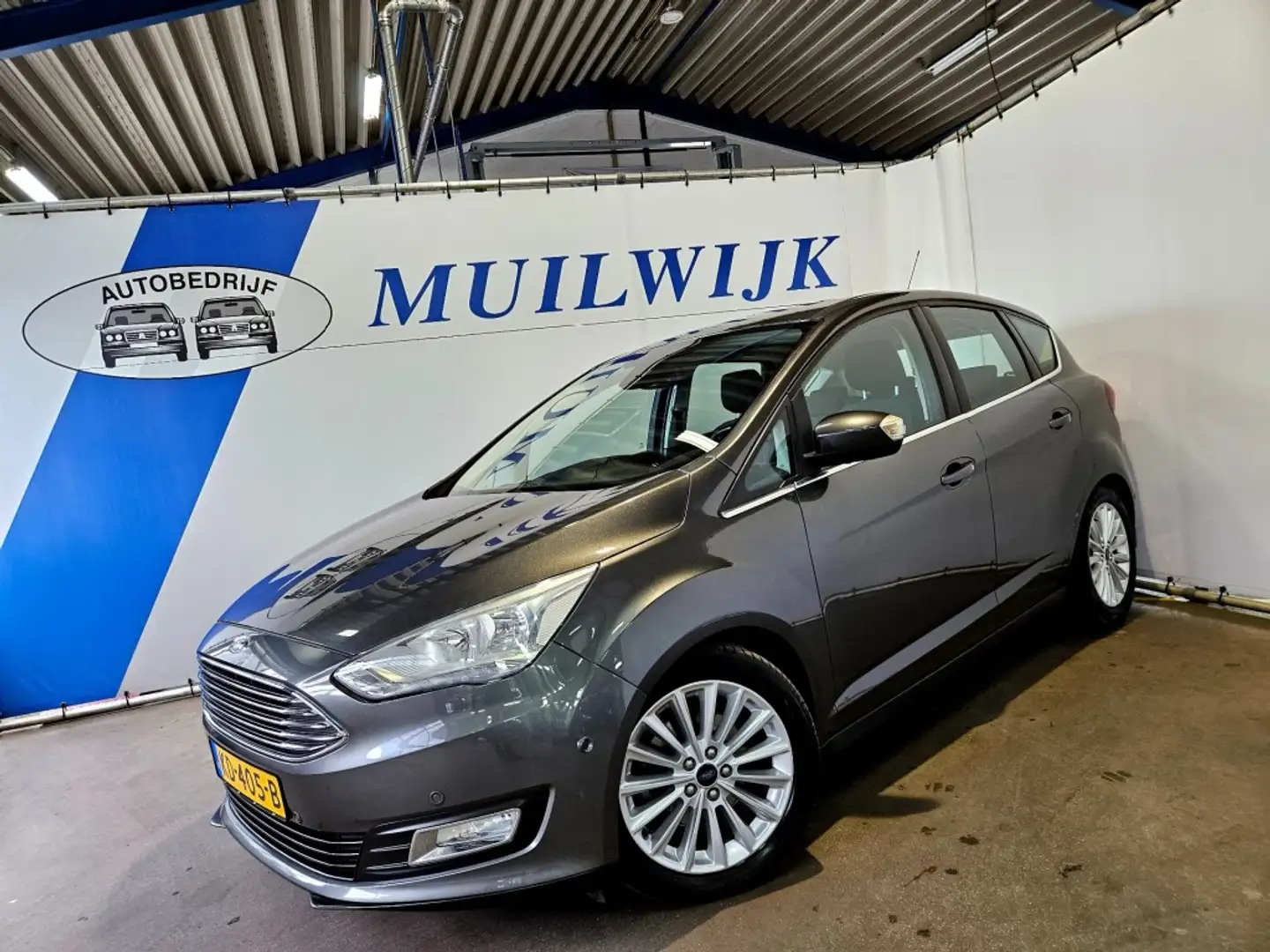 Ford C-Max 1.5 Titanium / Automaat / Navi / NL Auto Gris - 1