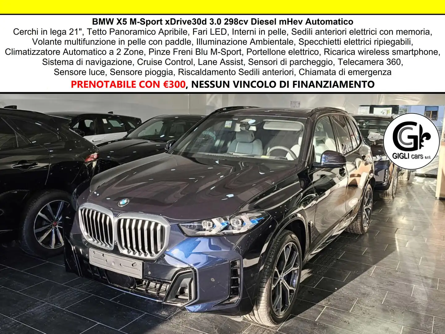BMW X5 30d M-Sport NEW MODEL C.21 Tetto Navi MSport Nero - 1