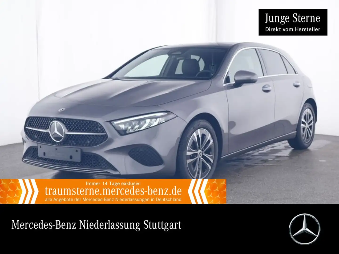 Mercedes-Benz A 180 PROGRESSIVE+PANO+LED+KAMERA+KEYLESS+7G Grau - 1
