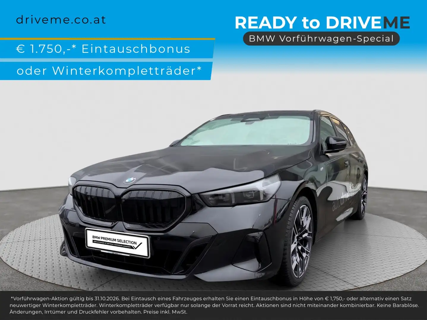 BMW 520 d xDrive Touring M-Sportpaket Pro M-Sitze Schwarz - 1
