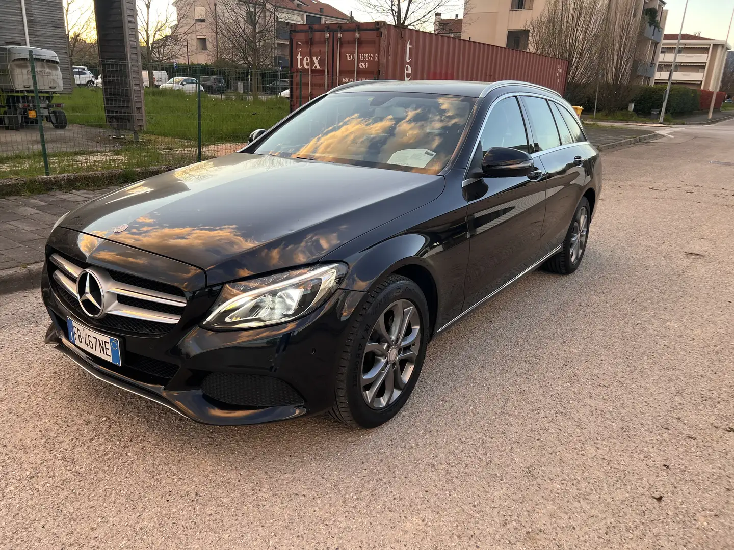 Mercedes-Benz C 200 C SW 200 d (bt) Premium auto Noir - 2