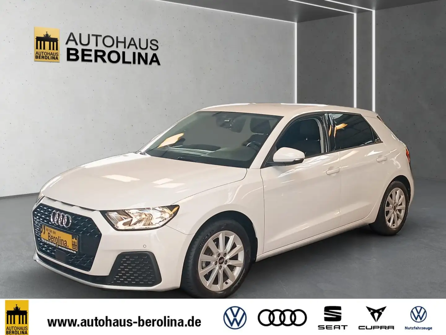 Audi A1 25 TFSI S tronic *GRA*R-CAM*PDC+* Weiß - 2