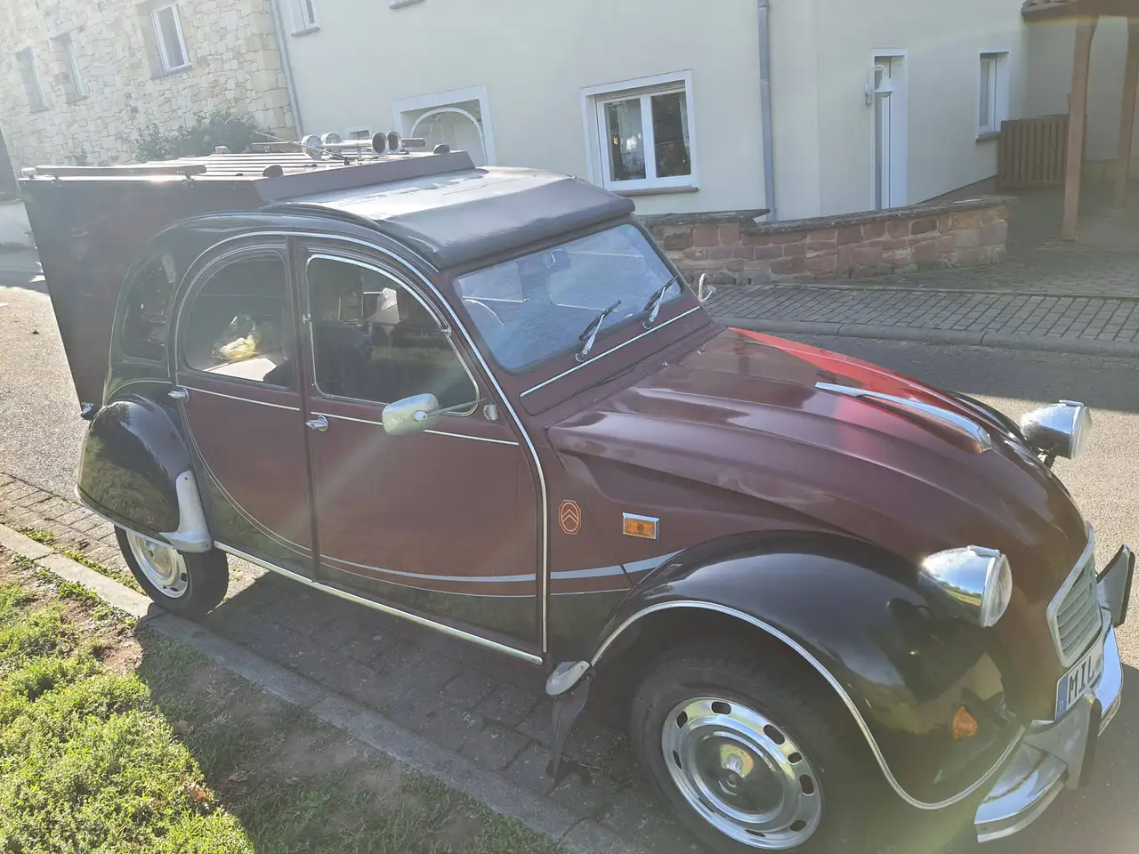 Citroen 2CV Charleston Camper mit Eschaufbau, foto 3