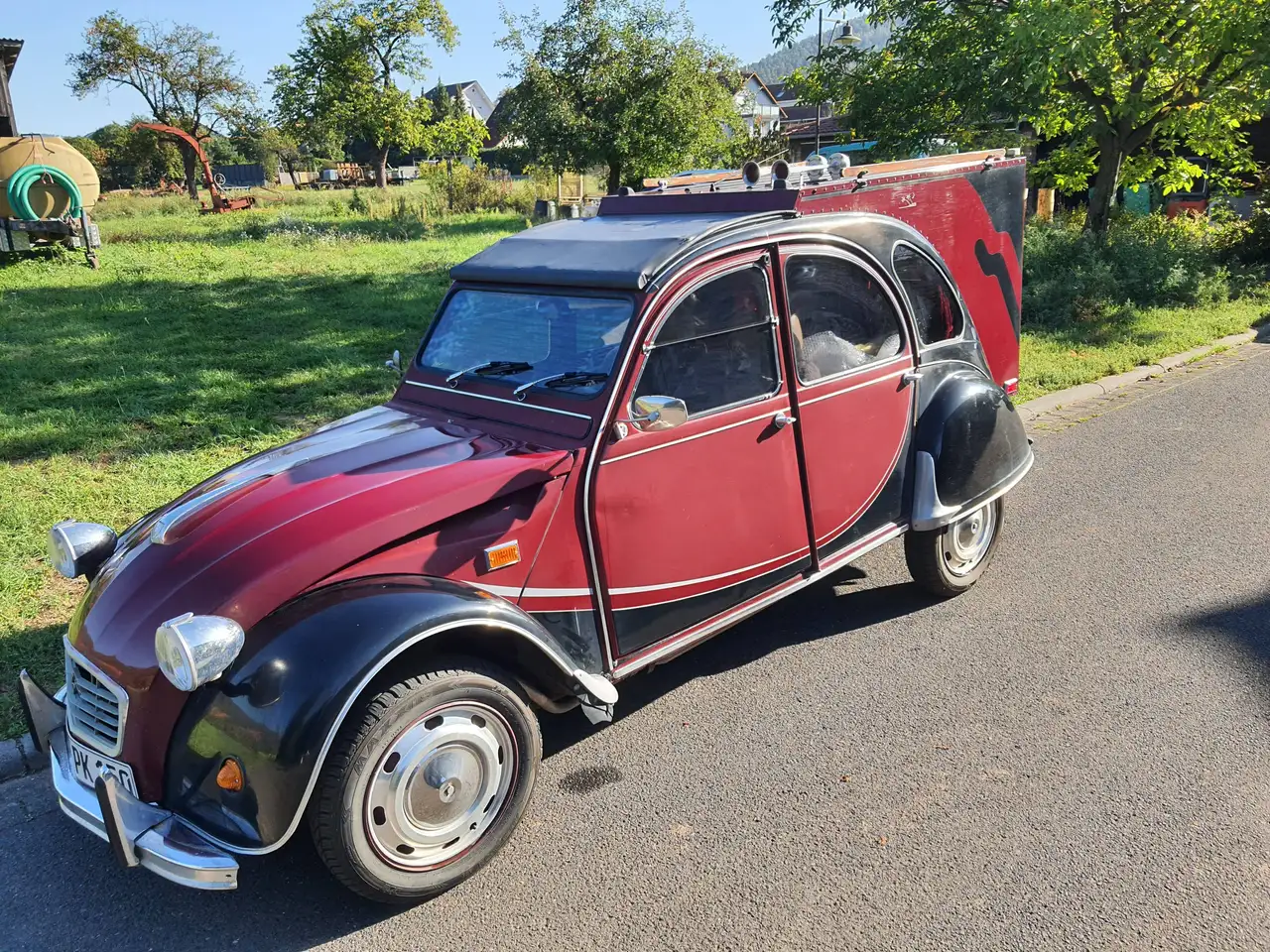 Citroen 2CV Charleston Camper mit Eschaufbau, foto 1