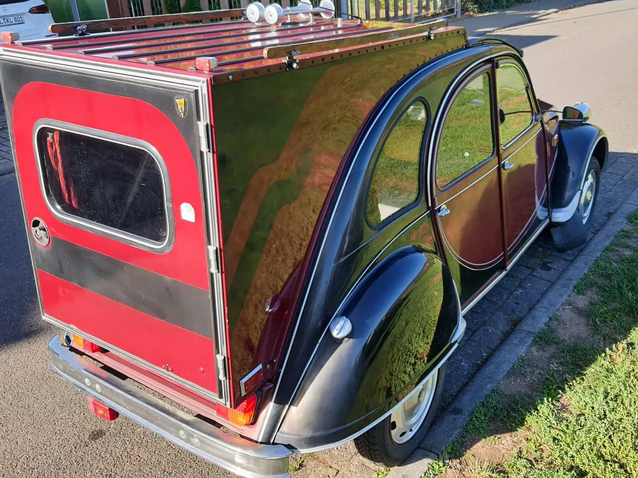 Citroen 2CV Charleston Camper mit Eschaufbau, foto 7