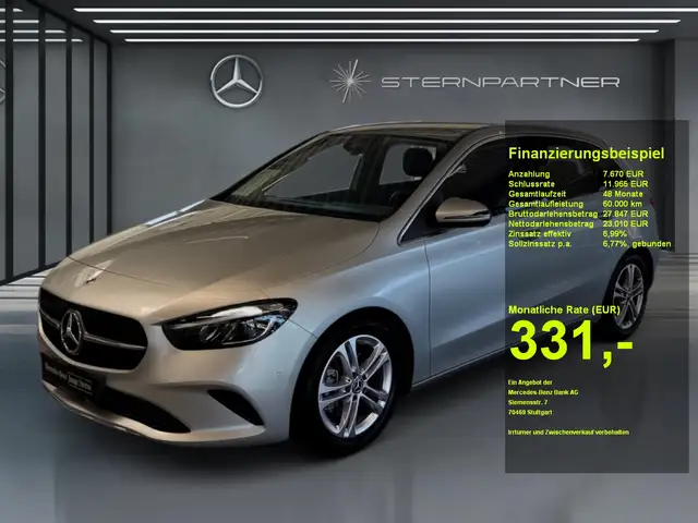 Mercedes-Benz B 200 PROGRESSIVE +KAMERA+LED+TEMPOMAT+AMBI.+AHK
